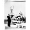 У скульптуры Олени на набережной 1960 год №2801
