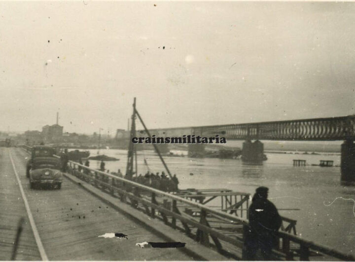Переправа через Дніпро, вид на Крюків 1941 рік фото №2861