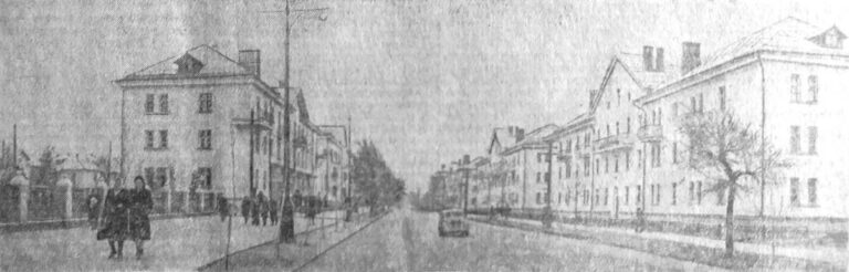 Центральна вулиця Крюкова 1955 рік фото №2983