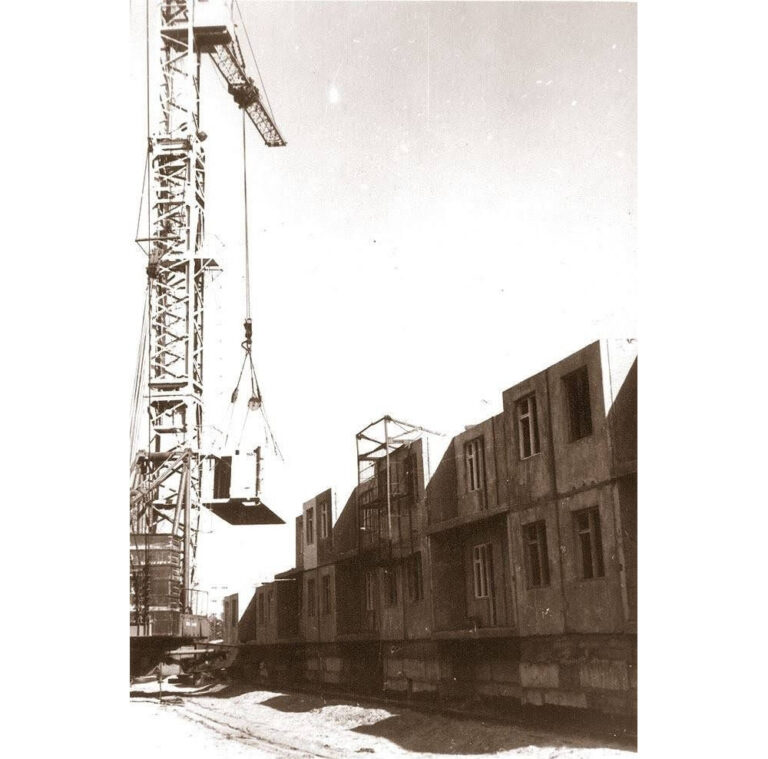 Будівництво “хрущовок” в Кременчуці 1960-ті роки фото №2984