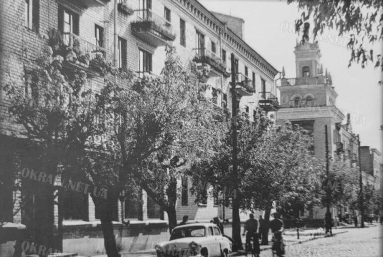 Вулиця Леніна (нині вулиця Соборна) Кременчук, 1960-ті роки фото №3071