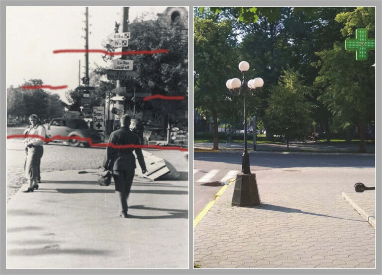 Перехрестя вулиць Херсонської та Леніна, 1941 рік фото №3093