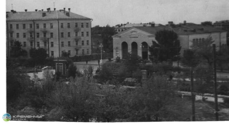 Сквер Жовтневий, Кременчук 1960-ті роки фото №3106
