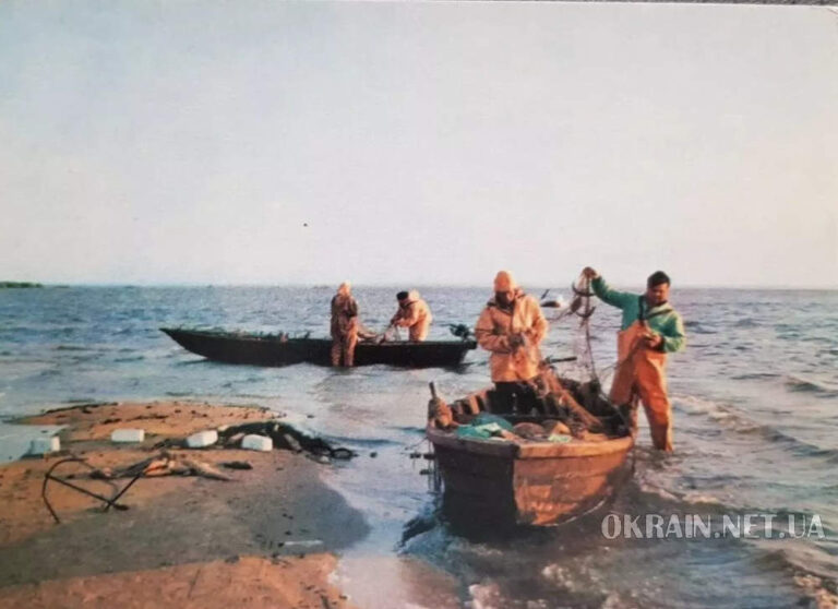 Колгоспні рибалки на Кременчуцькому водосховищі 1969 рік фото №3133