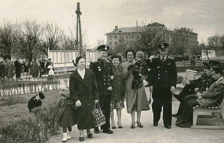 Сквер Жовтневий 1953 рік фото №3180