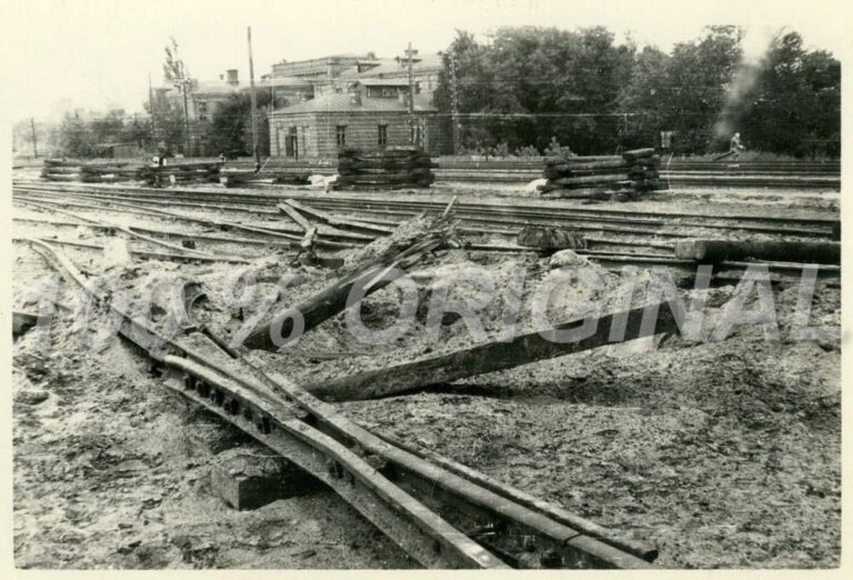 Будівля Кременчуцького залізничного технікуму 1941 рік фото №3190