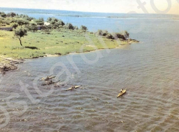 Вид з мосту на Крюків 1980-ті роки фото №3224