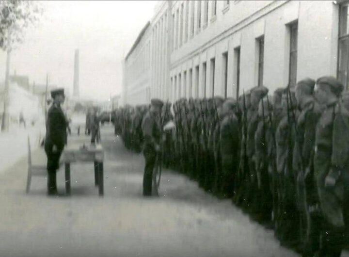 Перша присяга курсантів 10-ї ВАШПНЛ, 1952 рік фото №3345