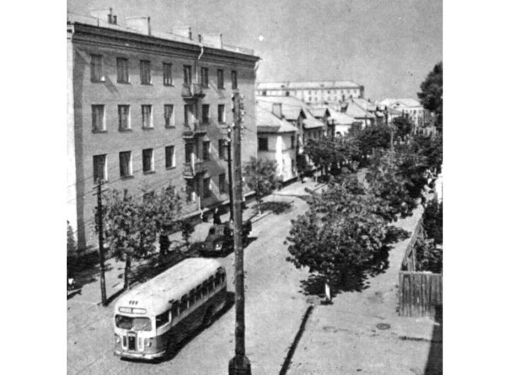 Вулиця Шевченка, Кременчук, 1962 рік, фото №3364