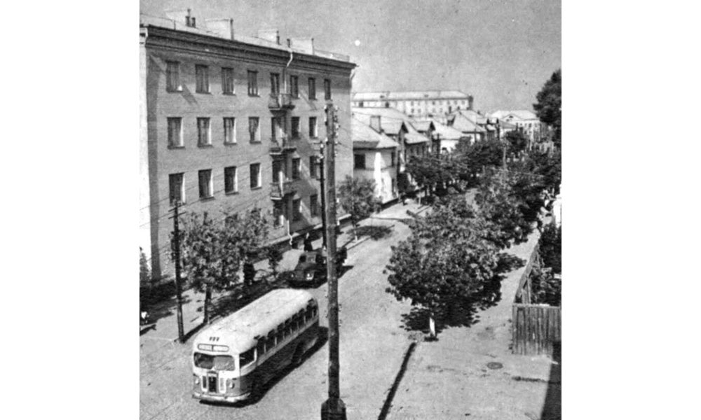 Вулиця Шевченка, Кременчук, 1962 рік, фото №3364