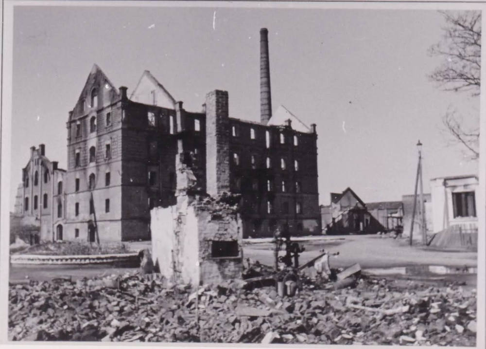 Зруйнований паровий млин, Кременчук, 11 вересня 1941 року фото №3367