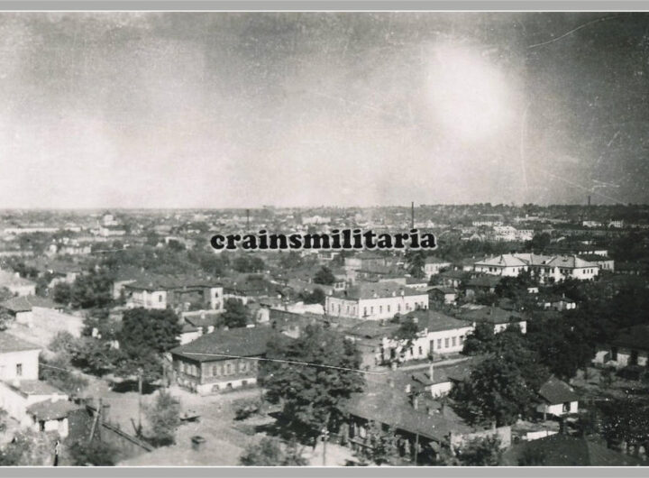 Вид на Кременчук з даху сукняної фабрики, 1942 рік фото №3384