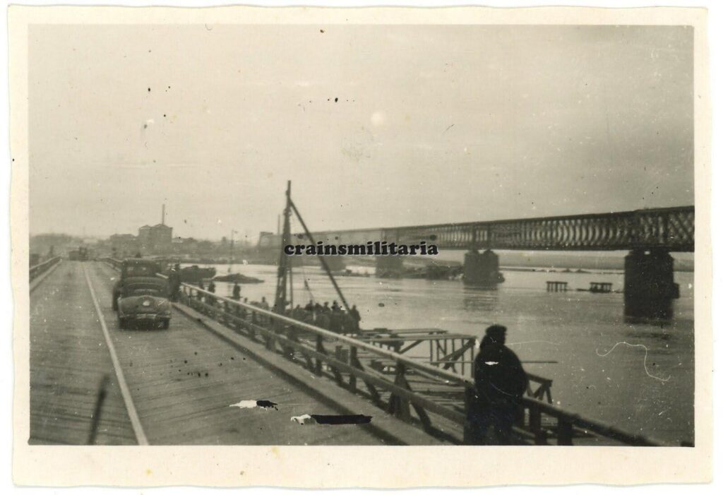 Міст Остланд, вид на Крюків, 1941 рік фото №3397