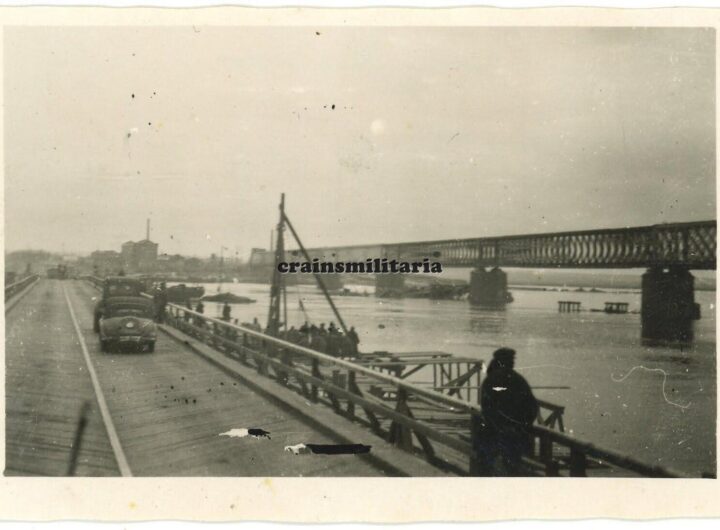 Міст Остланд, вид на Крюків, 1941 рік фото №3397