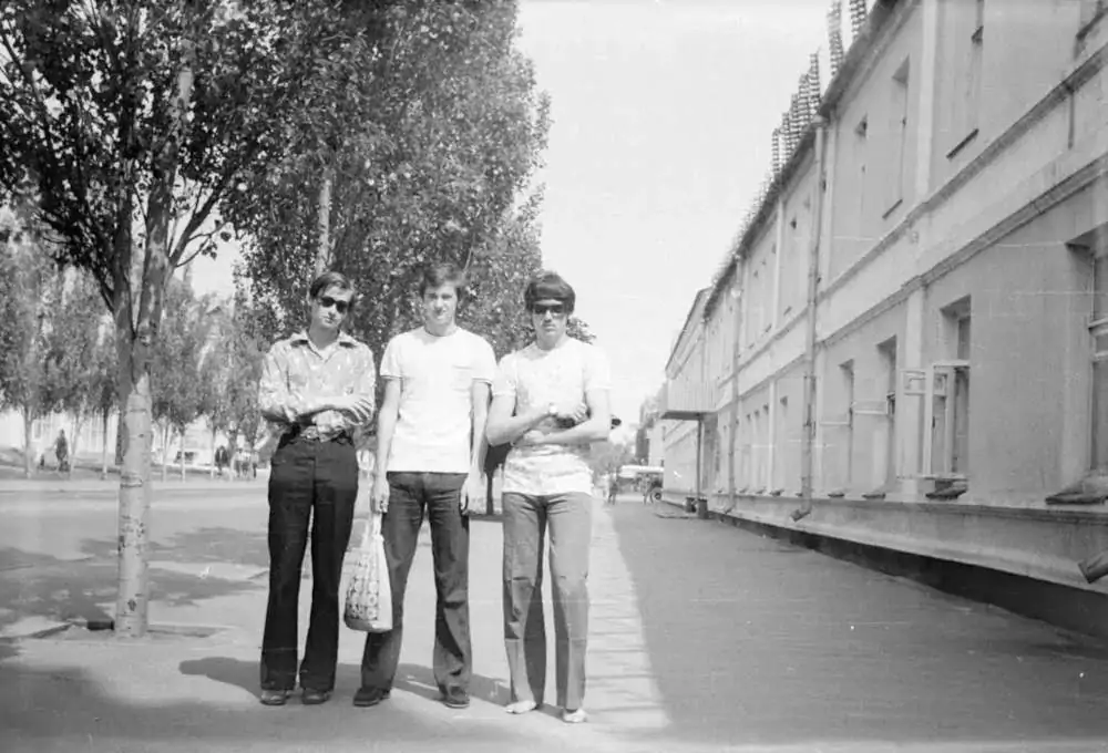 Студенти, Крюків, 1974 рік фото №3398