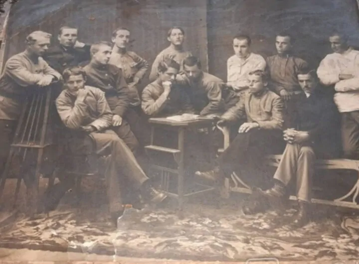 Гурток української молоді, Крюків, 1918 рік, фото №3432