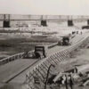 Crossing and railway bridge, 1941, photo #3446
