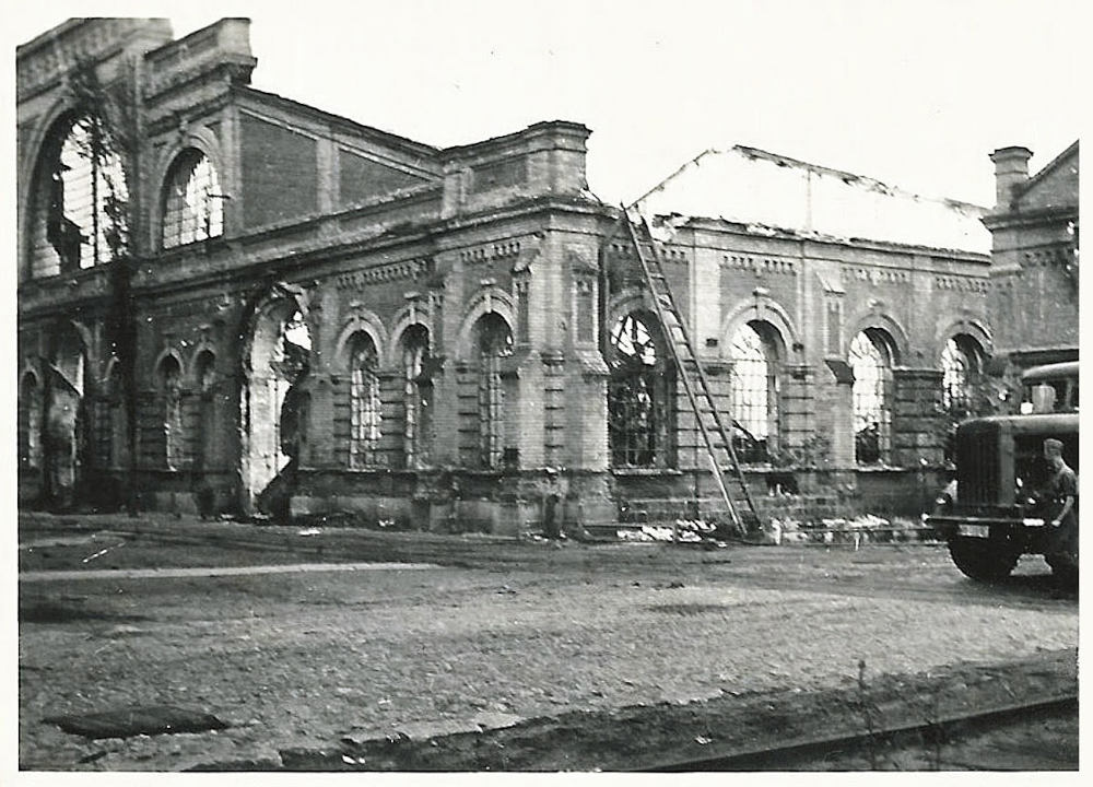 Цех Крюківського вагонобудівного заводу, 1942 рік, фото №3485