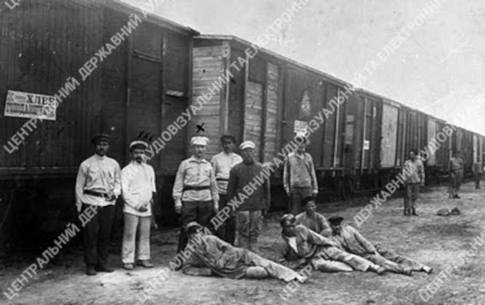 Ешелони з хлібом для голодуючих, 1921 рік, фото №3503