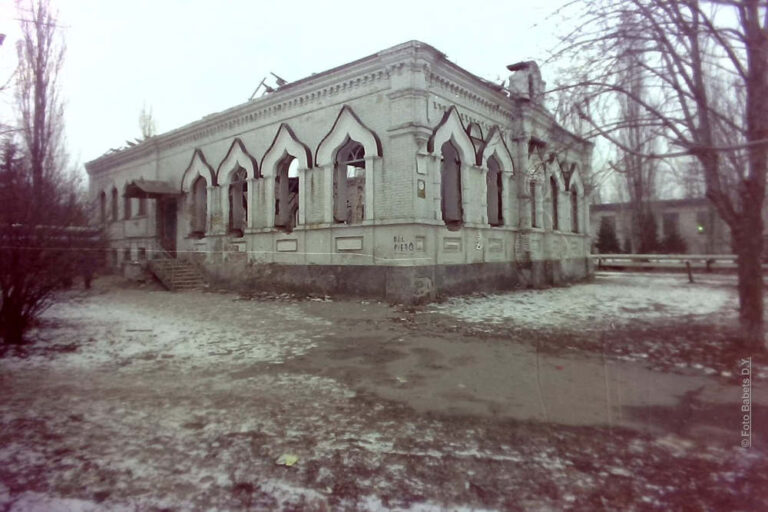 Будівля синагоги після пожежі, Кременчук, фото №3513
