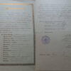 Certificate of graduation from the Real School, 1907, photo #3550