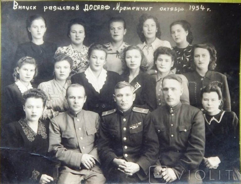 Випуск радистів ДТСААФ, 1954 рік, фото №3600