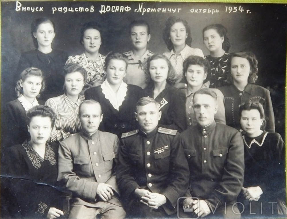 Випуск радистів ДТСААФ, 1954 рік, фото №3600