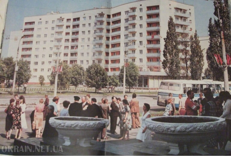 Вид на «Німецький будинок», 1985 рік, фото №3676