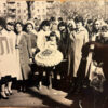 Робітниці кондитерської фабрики на демонстрації, 1980 рік, фото №3685