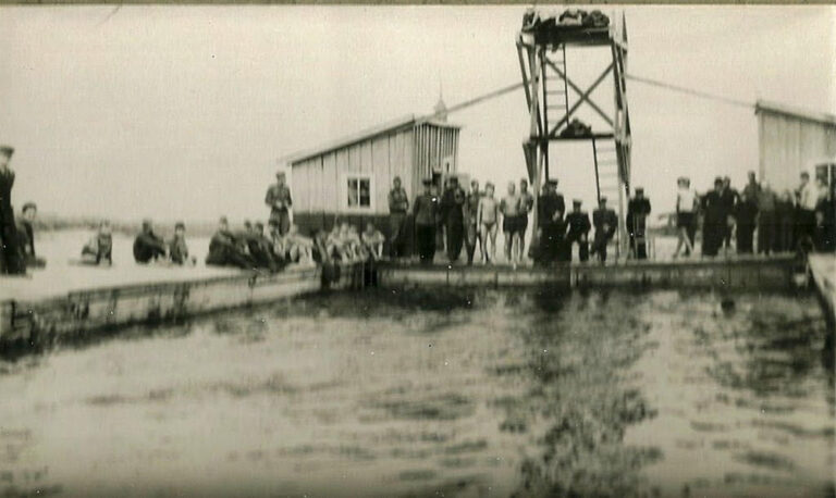 Спартакіада ​​10 ВАШПНЛ у басейні на Дніпрі, 1953 рік, фото №3687