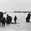 Winter fishing in Zaton, 1979, photo #3734