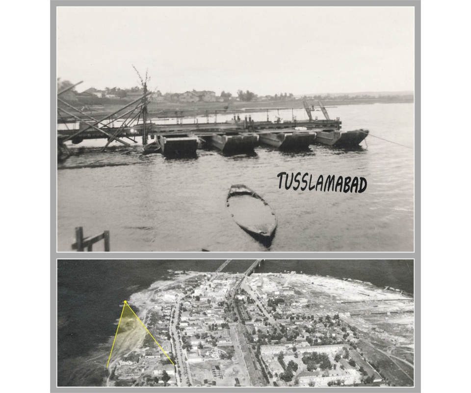 Завантажувальна рампа для паромів в Крюкові, 1941 рік, фото №3757