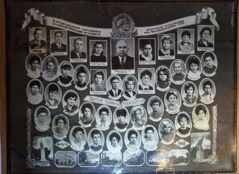 Випуск техніків-технологів, 1968 рік, фото №3775