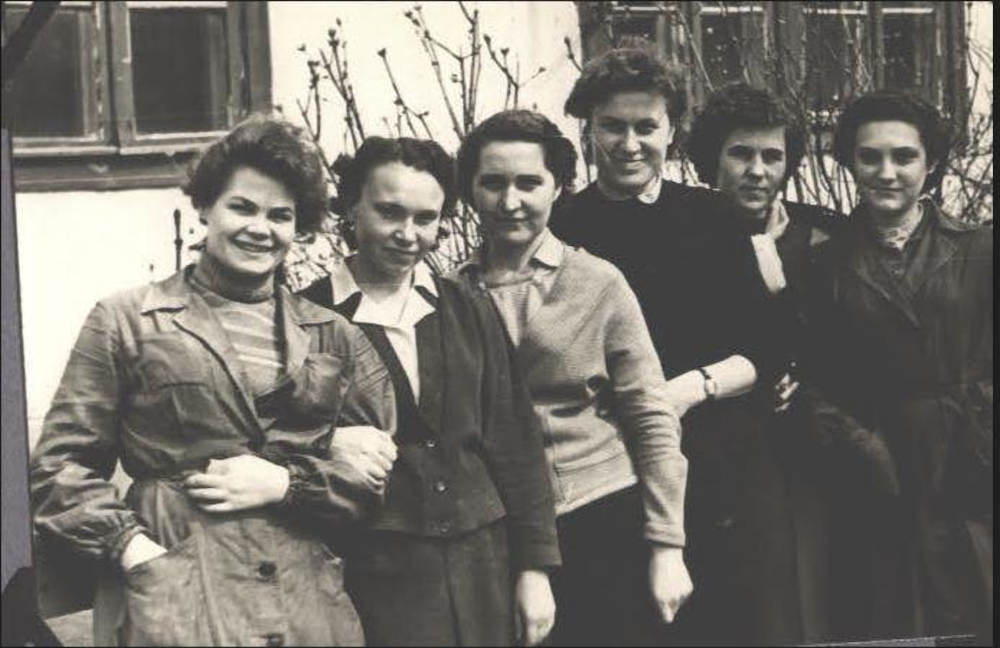 Дівчата відділу головного металурга, Дормаш, 1961 рік, фото №3837