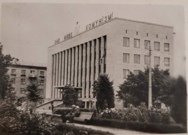 Сквер Жовтневий, Кременчук, 1970-ті роки, фото №3852