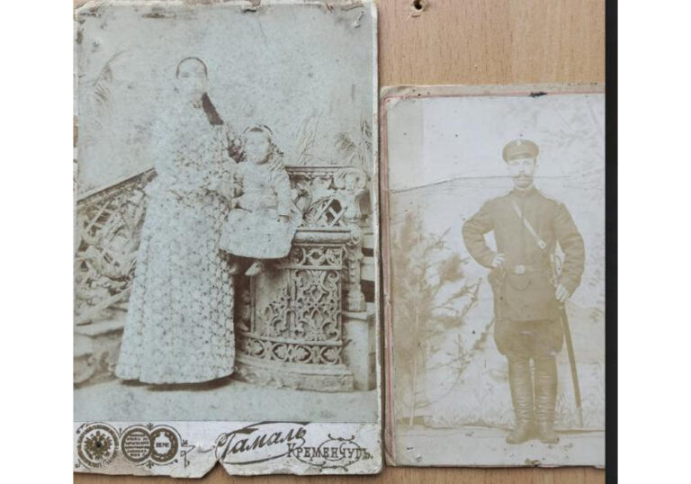 Іщенко Варя та її батько Іщенко Лукич, 1898 рік, фото №3868
