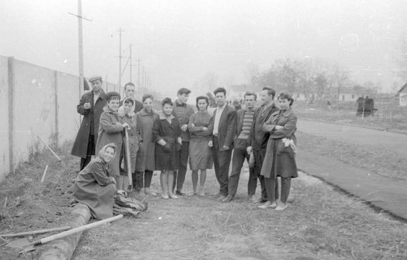Суботник в Кременчуці, 1960-ті роки, фото №3901