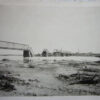 Вид на Крюків, та зруйнований міст, 1941 рік, фото №3917