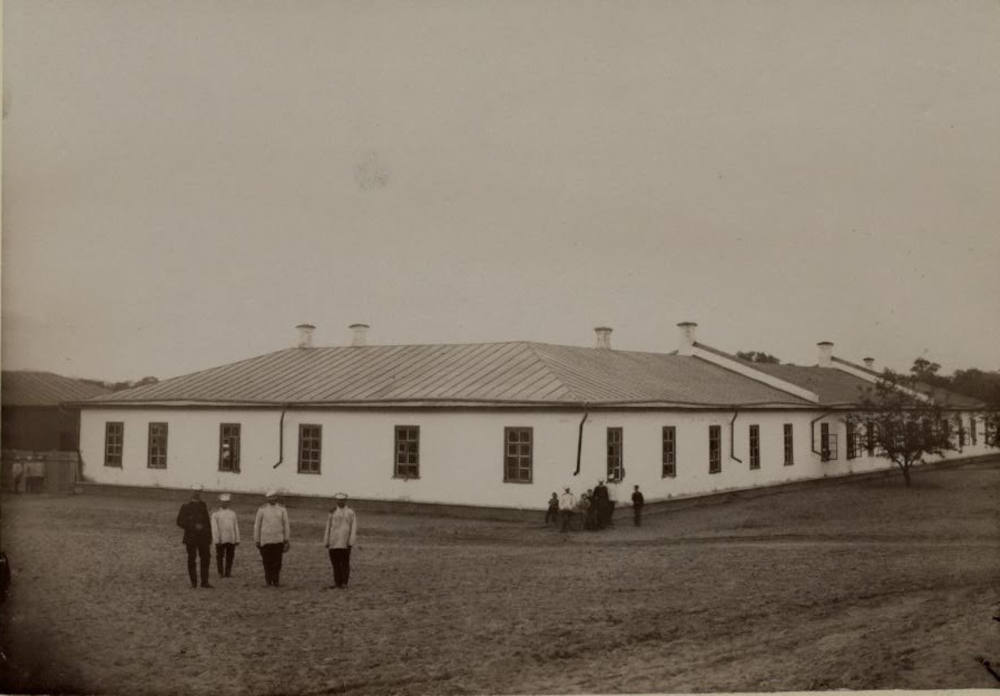 Міські казарми на Піщаній горі, 1901 рік, фото №3925