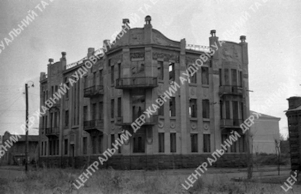 Вид будинку Володарського, Кременчук, 1949 рік, фото №3934