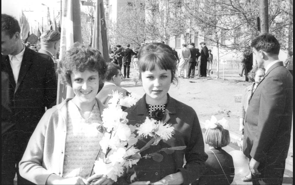 На демонстрації, Кременчук, 1967 рік, фото №3941