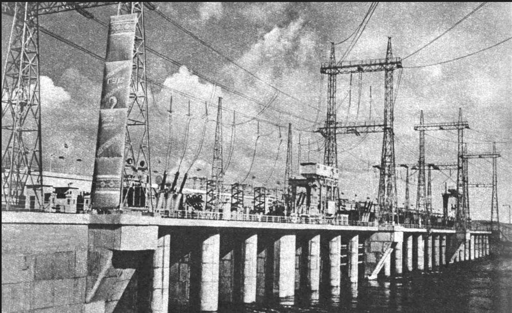 Кременчуцька ГЕС, 1962 рік, фото №3946