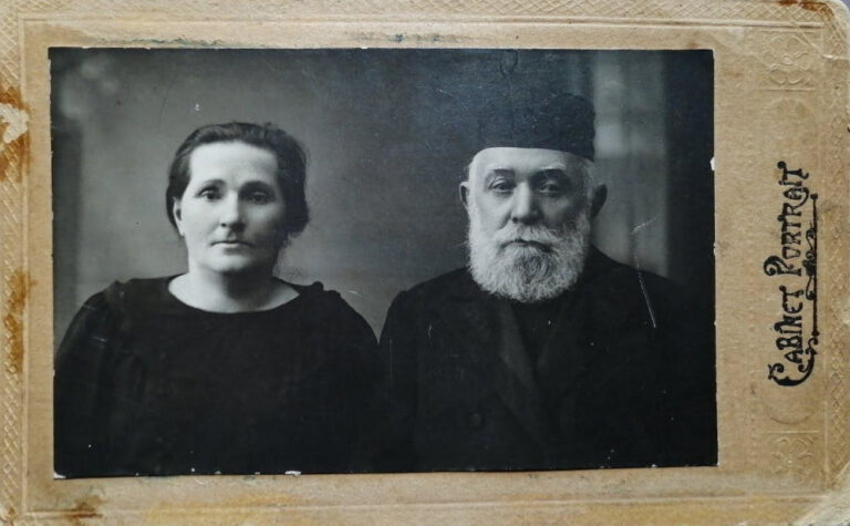 Подружжя, фотографія Порицького, 1923 рік, фото №3964