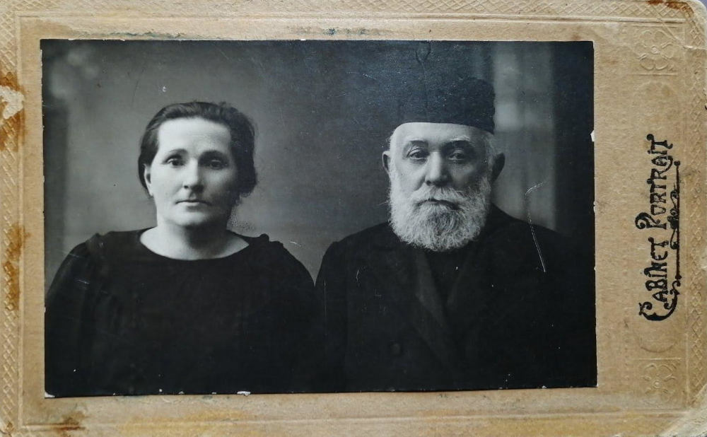 Подружжя, фотографія Порицького, 1923 рік, фото №3964
