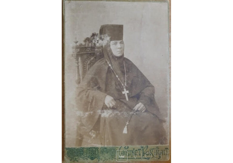 Кабінет-портрет черниці з наперсним хрестом, 1910 рік, фото №3981
