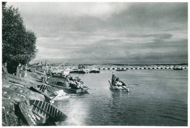 Дніпро в районі Кам'яних Поток, вересень 1941 року, фото №4005