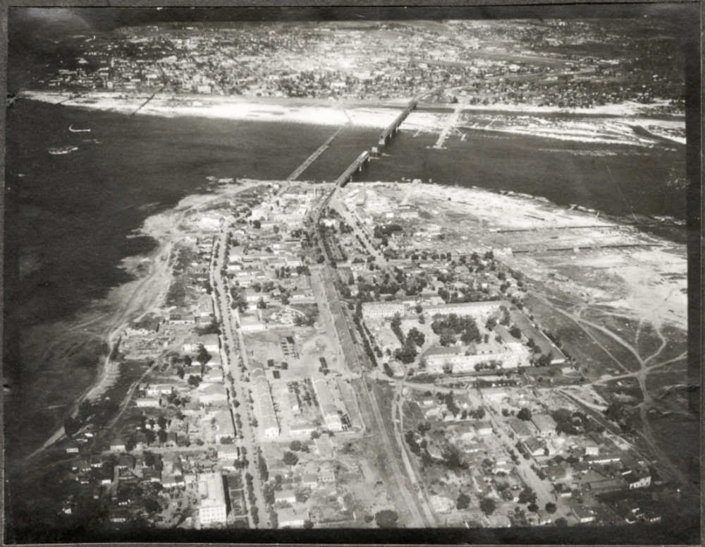 Вид на Крюков з літака, вересень 1941 року, фото №4012