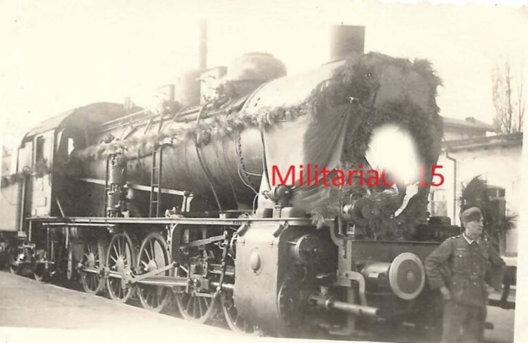 Німецький локомотив на станції Кременчук, 1941 рік, фото №4019