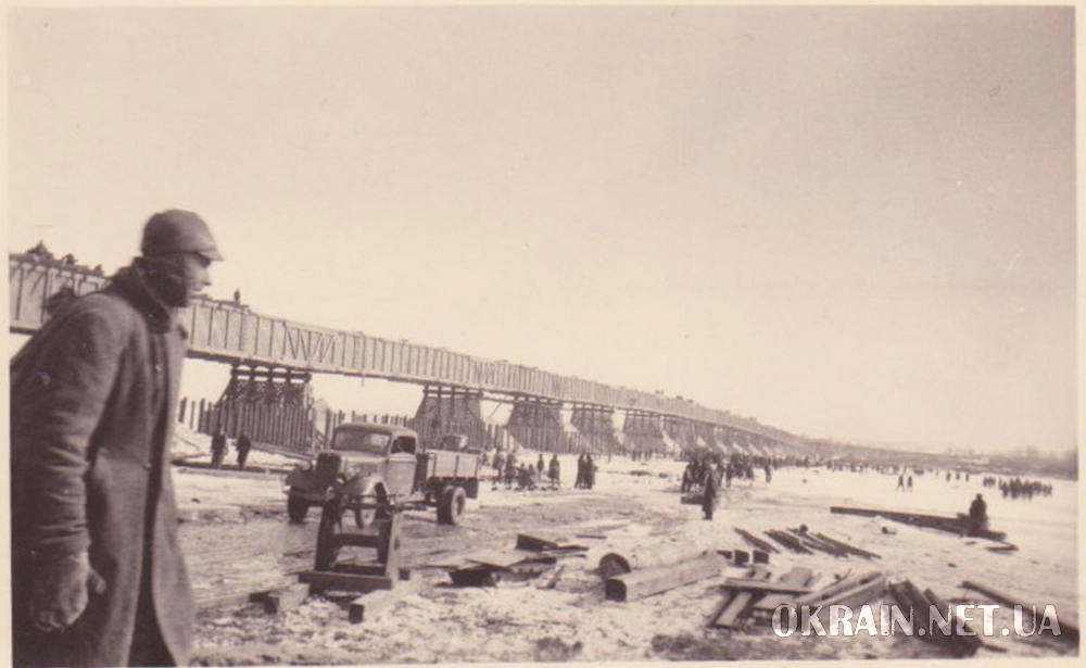Будівництво мосту Рунштедта в Кременчуці, фото №4032