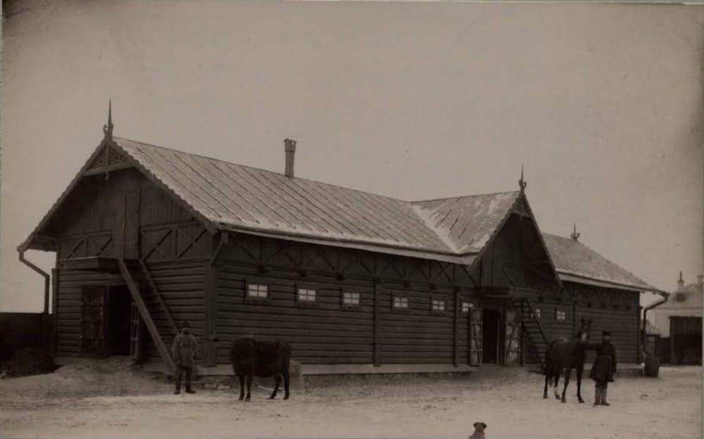 Конюшня Кременчуцьких Боговгодних закладів, 1901 рік, фото №4099